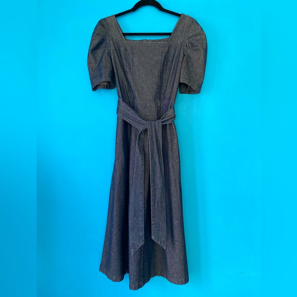 Who What Wear 100% Cotton Denim Dress